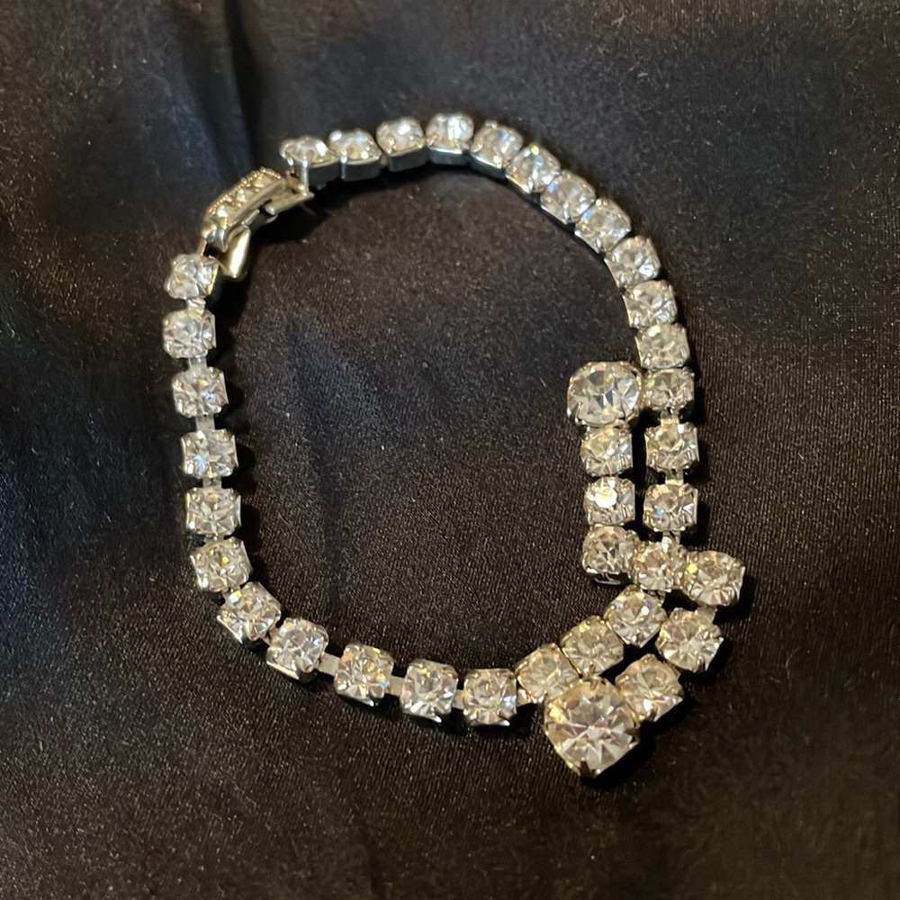 Vintage Rhinestone Bracelet